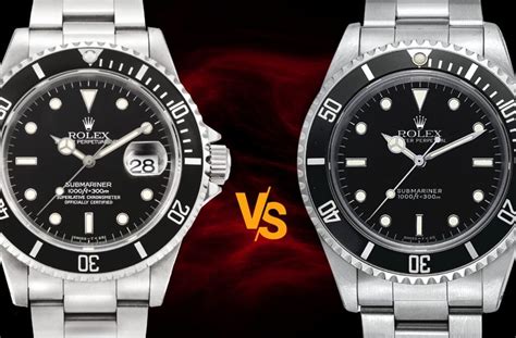 rolex submariner con o senza data|Rolex Submariner Date vs. No Date: A Comparison .